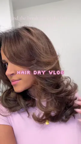 I went back to the hair salon “one last time”🤡 #hairday #hairtok #hairtransformation #brunette #brownhair #🇩🇴 