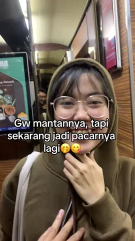 Hayo, siapaaa yang udah jadi mantan malah balikan?😋😋  #fyp #xybca #balikan 