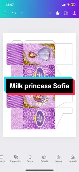 💜 #artedigital #caixamilk #lembrancinha #festainfantil #foryou #viral #encomenda 