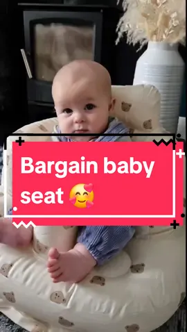 Bargain baby seat! Gives so much support my wee man loves it ❤️ #mumsoftiktok #babytiktok #babyessentials 