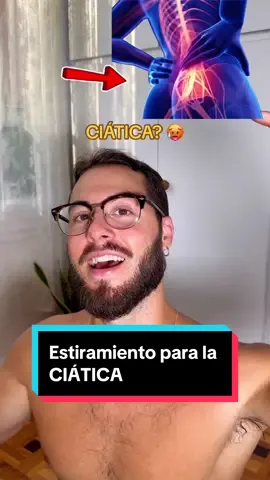 SI tienes ciática, este ejercicio no puede faltar en tu rutina de ejercicios diario diario. Gracias a este movimiento conseguirás liberar tus rotadores externos de cadera, con el fin de descomprimir nervio ciático. Algo muy a tener en cuenta, en el caso de que tengas ciática, lumbociática o ciatalgia. Realiza este ejercicio de forma diaria y recomiéndaselo a tus familiares para cuidar de su salud. #p#pablopilatesrealc#ciaticoc#ciaticas#sciaticad#dolorlumbarn#nerviociáticoc#ciaticoinflamadod#dolorciaticas#sciaticareliefe#estiramientosy#yogac#consejossaludables