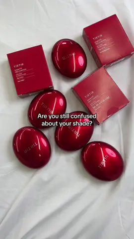 Don‘t be confused about your shade anymore!!!  We have TIRTIR Mask Fit Red Cushion 9 Shade Sample Kit❣️ #tirtirshades #tirtirshadematch #tirtir #tirtircushion #makeup #koreanmakeup #koreanskincare 
