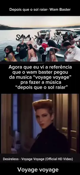 Que referencia boa , que musica boa.🎵☀️ #wambaster #depoisqueosolraiar #eletrofunk #deboxe #voyagevoyage 