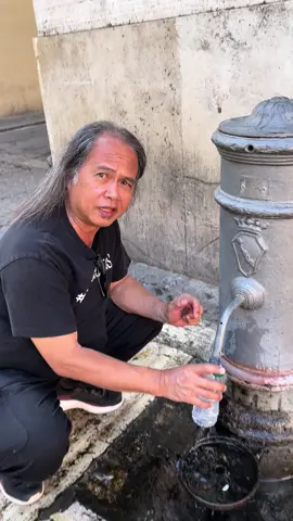 The Eternal City offers free water to all its visitors and residents. You can safely drink water from the fountains in the streets, as well as in houses, hotels and restaurants. The water network created by the ancient Romans over 2000 years ago still supplies the city, through underground conduits. #Rome #Italy 