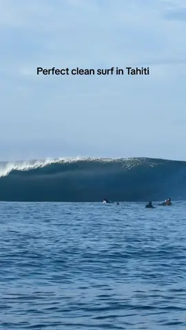The swell is slowly filling in at Teahupoo in Tahiti! Surfers take on some clean morning waves and get some sick barrels #fyp #foryou #waves #surf #surfing #ocean #beach #bigwaves #swell #firing #shorebreak #tahiti #teahupoo #hugewaves #slab #surftok 