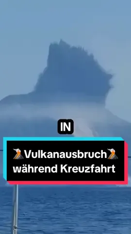 Katastrophe auf einem Kreuzfahrtschiff 🌋🚨 #disaster #cruise #firealarm #volcano #eruption #viral #germany 