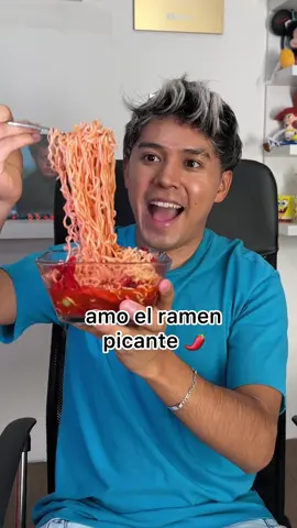 Deberia de probarlo? #ramen #picante #carlitos #comedia #mexico #luismendez 
