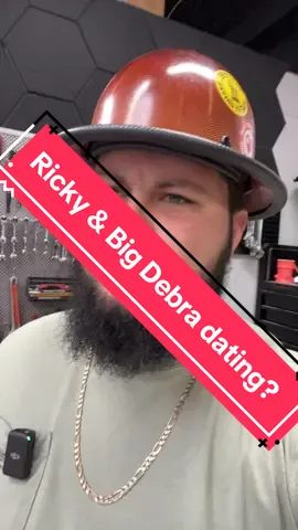 Big Debra and Ricky dating? #fyp #bigdebra #comedyskit #comedy #breadstickricky #construction #rickyandtheboss #bluecollar #constructionhumor #bossman #bluecollarcomedy 