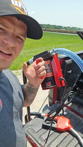 Vevor Fuel transfer pump works great! #fy #foryou #foryourepage #tiktokshop #vevor #fuel 