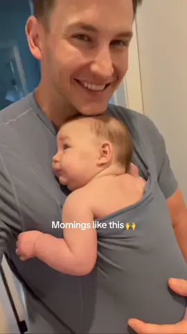 Bonding with baby and getting life done ✨ #dadsoftiktok  #dad #dadshirt