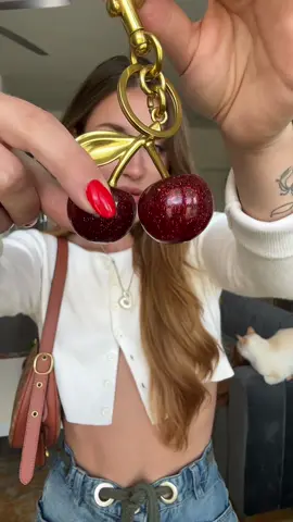lana and hozier stan till the day I die, and cherries are just their mascot so I’m obsessed w them!! I don’t make the rules!🍒 #cherrycharm #bagaccessories #fashiontiktok 