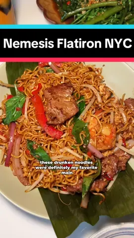 A delicious spot u can actually get into??? What a treat in NYC 😫🫶🏼 #nycasianfood #nycfood #nycrestaurants #nycsouthasianfood #nemesisnyc #asianfoodnyc #flatironnyc #nycdinner #nycnoodles #nycdinner 