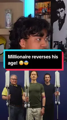 Millionaire reverses aging! 🤯🧪🔬 #conspiracytiktok #conspiracytheory #conspiracy 