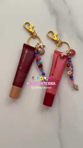 This was such a cute and fun DIY project! 💕 #charmkeychain #diyprojects #girlsnightideas 