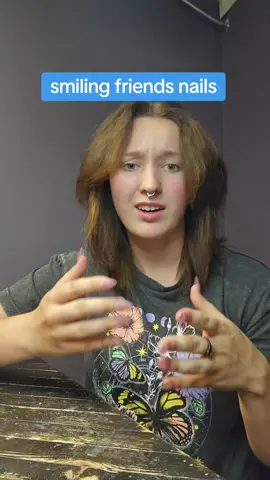 I love smiling friends #smilingfriends #nails #smilingfriends 