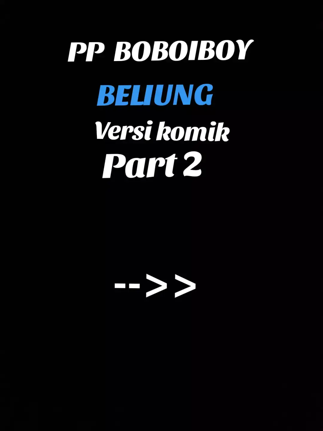 Part 2 versi komik#boboiboy#beliung#komik#fypp