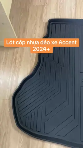 Lót cốp nhựa dẻo xe Accent 2024 mới nhất. Chuẩn khít form xe, không mùi, dễ dàng vệ sinh #accent #phukienoto 
