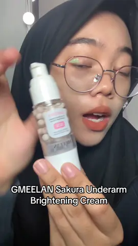ketiam hitam? guna je ni! #GMEELANmy#GMEELAN#GMEELANunderarmcream#brighteningcream#underarmbrightening#ketiakhitam