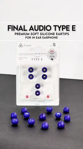 Sedang mencari eartips yang super nyaman untuk IEM kamu? Final Audio Type E bisa jadi solusinya. Dengan berbagai pilihan warna dan ukuran yang bervariasi, eartips ini menawarkan kenyamanan dan performa yang optimal untuk set-up audiomu. . . #AudioX #AudioXofficial #FinalAudioTypeE ##EartipsPremium #Eartips #Earphone #InEarMonitor #IEM #Audio #Viral #fyp 