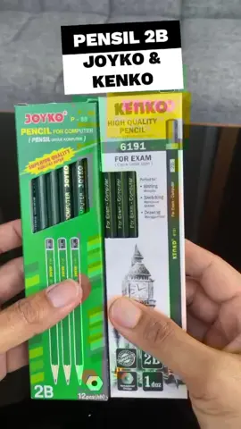 Rekomendasi pensil 2b 1 box asli  2b komputer yang bagus joyko kenko 1 pak #pensil #pensil2b #pensiljoykomurah #pensiljoyko #pensildrawing #pensilviral