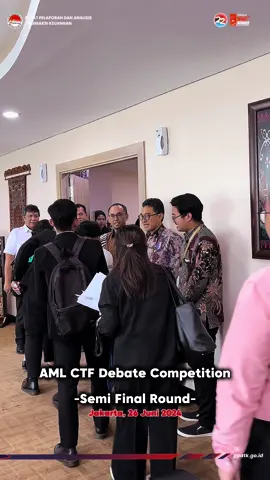 Halo #FIUtizen ! PPATK telah selesai menyelenggarakan lomba debat anti pencucian uang dan pendanaan terorisme antar mahasiswa fakultas hukum se Indonesia tahun 2024. Acara ini masih dalam rangkaian dari peringatan 22 tahun gerakan nasional APUPPT loh 🔥 Sekali lagi kami ucapkan selamat kepada para pemenang lomba debat, semoga kompetisi ini selain mengasah kemampuan mahasiswa untuk berpikir kritis namun juga dapat memperkuat pemahaman dan kesadaran mengenai pencegahan pencucian uang dan pendanaan terorisme. Bagi yang belum menang jangan berkecil hati, masih ada banyak kesempatan yang menanti kalian. Ingatlah kekalahan adalah kemenangan yang tertunda 😍 #PPATK #AMLCTFDebateCompetition2024