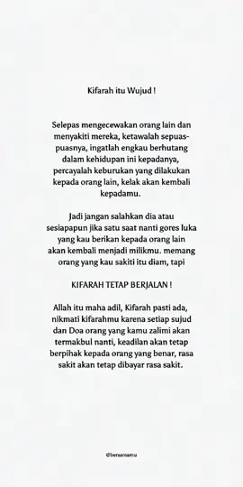 #fypシ #quotes #kifarah #kifarahitunyata #kifarahallahituwujud #fypシ゚viral #allah #zalimi #sakit 