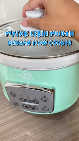 Masak buat si kecil jadi lebih mudah nih moms!😍😍 #LittleGiant #MomOfTikTok #slowcooker #tipsparenting #parentinglife #Fyp 
