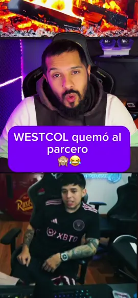 Westcol quemó por accidente al parcero en un directo 🤣🤣 #wmerch #west #westcol ##streamer #colombia #westco #kick #westcolclips #westcoltiktoker #westcoltwitch #westcolumbia #westcolumbiasc #westcolkick #westcoltwichwescol #viral #paratiiiiiiiiiiiiiiiiiiiiiiiiiiiiiii #paratii 