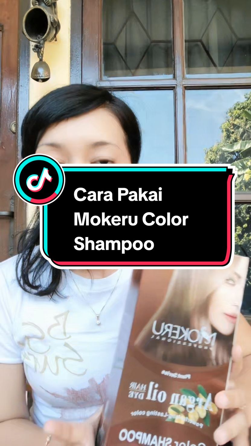 Cara Pakai Mokeru Color Shampoo #mokeru #mokerushampoo #catrambutdirumah #catrambutsendiri #shampoouban #colorshampoo 