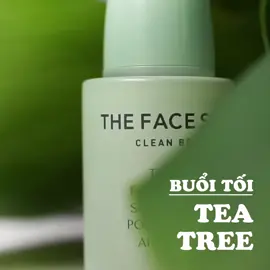 Tinh chất trị mụn, kháng viêm Tràm Trà Tea Tree Pore The Face Shop  #thefaceshop  #xuhuongtiktok  #viral  #viraltiktok 