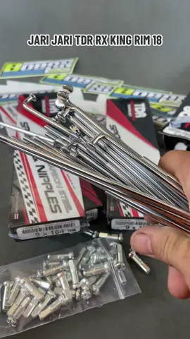 JARI JARI TDR CHROME DEPAN DAN BELAKANG UNTUK RIM 18 RX KING #bobanknalpot #rxking #rxking135ccjahat👹 
