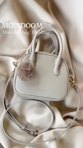 This is the cutest bag I got from Mossdoom so far! -Mini slingbag handbag #fyp #mossdoom #mossdoombag #slingbag #minislingbag #minihandbag #classybag #handbag #tiktokfindsph #zyxcba 