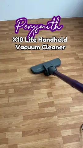 Effortless na ang paglilinis with Perysmith vacuum😍#perysmithvacuum #vacuumcleaner #perysmithx10lite 