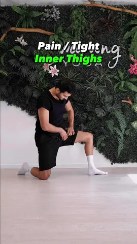 ⚠️ INNER THIGH ⚠️Try this exercise to reduce pain in your inner thighs and increase your mobility.  Do 3 rounds throughout the day of 15-20 reps on each side! #innerthighworkout #yoga #stretching #pilates #aachen #lowerbackpain #mobility 