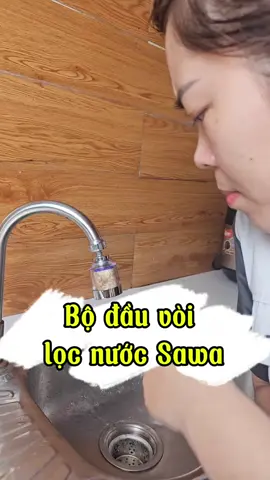 Bộ đầu vòi lọc nước Sawa cần thiết cho gia đình #chiase #giadung #coemthovuon #thietbivesinh 