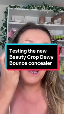 Testing the new @thebeautycrop dewy bounce concealer. #tiktokmademebuyit #makeuptutorial #eyebags #darkcircles #thebeautycrop 