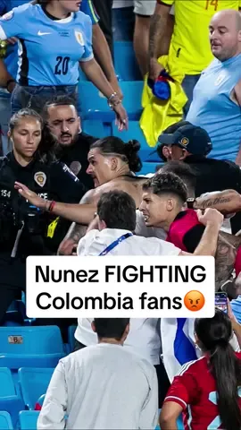 Darwin Nunez LOSES CONTROL following a disappointing Copa America defeat to Colombia😡💥 #copaamerica #copaamerica2024 #uruguay #nunez #darwinnunez #uruguay🇺🇾 #josemariagimenez #gimenez #josegimenez #colombia #colombia🇨🇴 #fyp #dailymail 