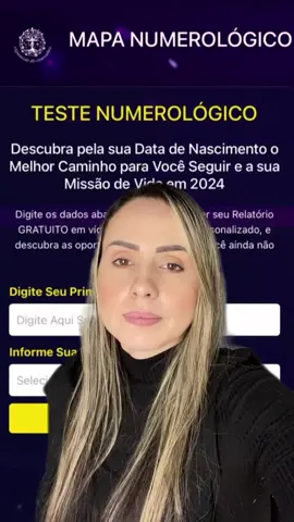 FAÇA AGORA UM TESTE GRATUITO DO SEU NOME E DATA DE NASCIMENTO!  LINK NA BIO ✍️ #astrology #numerologia #mapanumerologico #astrologia #signos 