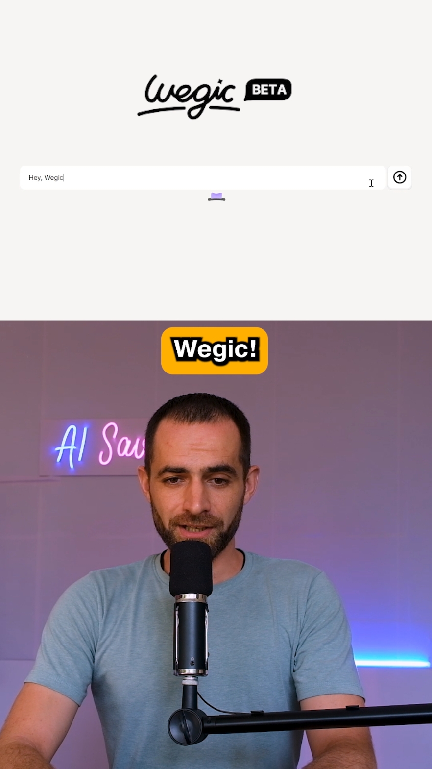 Build an entire website just by chatting with an AI! Wegic is the first AI Web designer and developer that lets you build your website in minutes with no designing or coding skills required. #ai #aiwebsite #aiwebsitebuilder #texttowebsite #wegic #wegicai #aiwebsitegenerator 