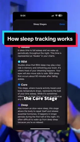 Replying to @751_tze How smartwatches track sleep. Sleep tracking explained #sleeptracking #smartwatch #applewatch #explained #techtok #Tech #duncanzz 