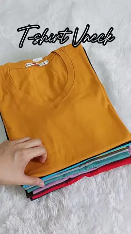 T-Shirt Vneck Polos🔥🔥 #kaoswanitapolos#kaosvneck#katunstretch#kaospremium#kaoswanitakekinian#tokosukariatebingtinggi 