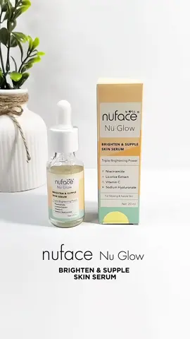 ga nyangka serum ini bisa bantu cerahkan wajah buat kulit kusam #nuface #nufaceskincare #serumnuface #serum #skincare 