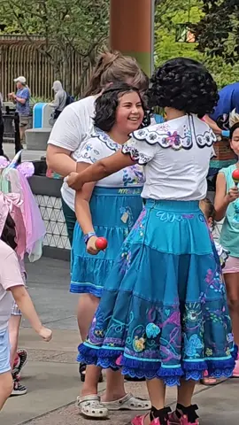 Aww...two Mirabels HUG! Too Cute! #foryoupage  #disney  #encanto  #mirabelmadrigal 