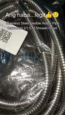 Stainless Steel Flexible Water Pipe Bathroom 2/1.5 M Shower Head Hose Pipe Washers Chrome Durability Shower Head Hose Gasket Stainless Steel Shower Hose Flexible Encryption Explosionproof Extension Pipe Spring Tube Pull Tube Bathroom Accessories #StainlessSteelFlexibleWaterPipe #StainlessSteelShowerHose 