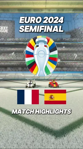 Spain is in the FINAL | Spain vs France EURO 2024 #rocketleague #rlclips #spain #france #semifinal #lamineymal #daniolmo #mbappe #matchhighlights #EURO2024 