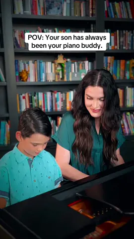 Piano buddies for life ❤️🎹 #parenthood  #trans #lgbt #LoveIsLove #pianocover #hanszimmer #inception