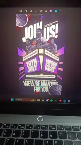 ⛹️⛹️⛹️ #graphicdesign #poster #posterdesign  #designtutorial  #photoshop #basketball #dbl 