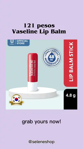 Vaseline Lip Rosy Lips Lip Balm Stick With Petroleum Jelly 4.8G #fyp #tiktokshop #seleneshop #trending #foryou #lipbalm #vaseline #unilever #cosmetics 