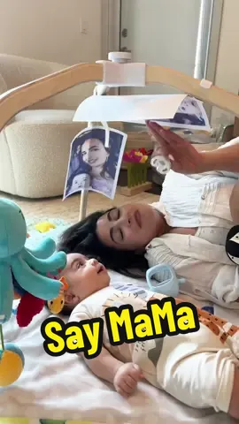 My wife is determined to make sure that our baby’s first word is “MaMa”.. This time around she has a little helper 😁 #baby #mama #toddlersoftiktok #pregnant #foryou #longervideos 