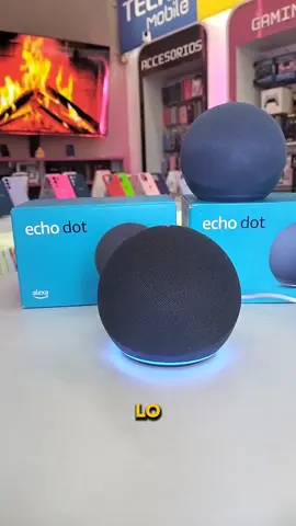 📢 Disponibles Alexa Echo Dot (5ta Generación)  disponibles en dos colores azul y negro  que esperas? 